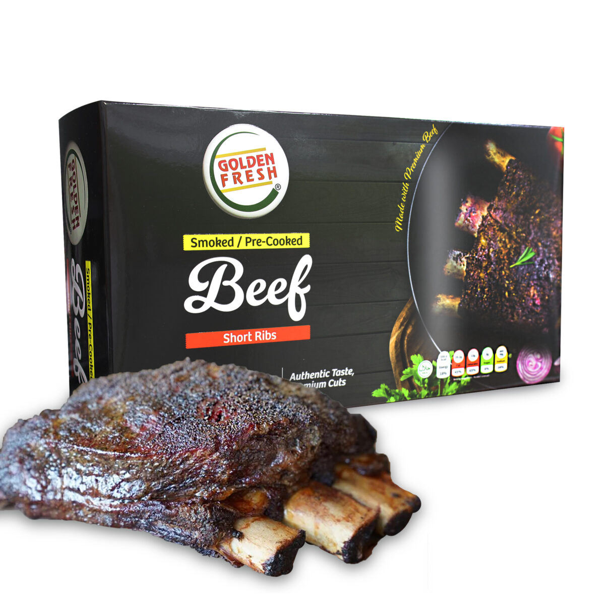 Smoked BBQ Beef Short Ribs (Precooked) 600-800g - Image 4