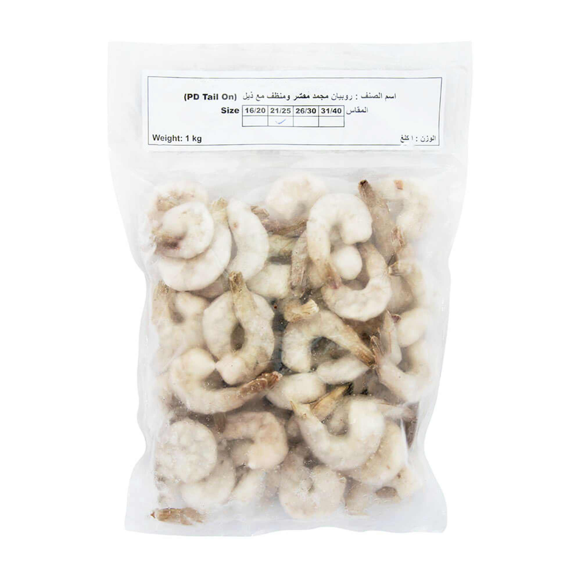 ShrimpsPDTailonPacked2125.jpg Shrimps PD Tailon 1kg (21/25) - Image 1