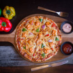 Pizza Paneer Tandoori 11inch (625gm approx) | Golden Fresh