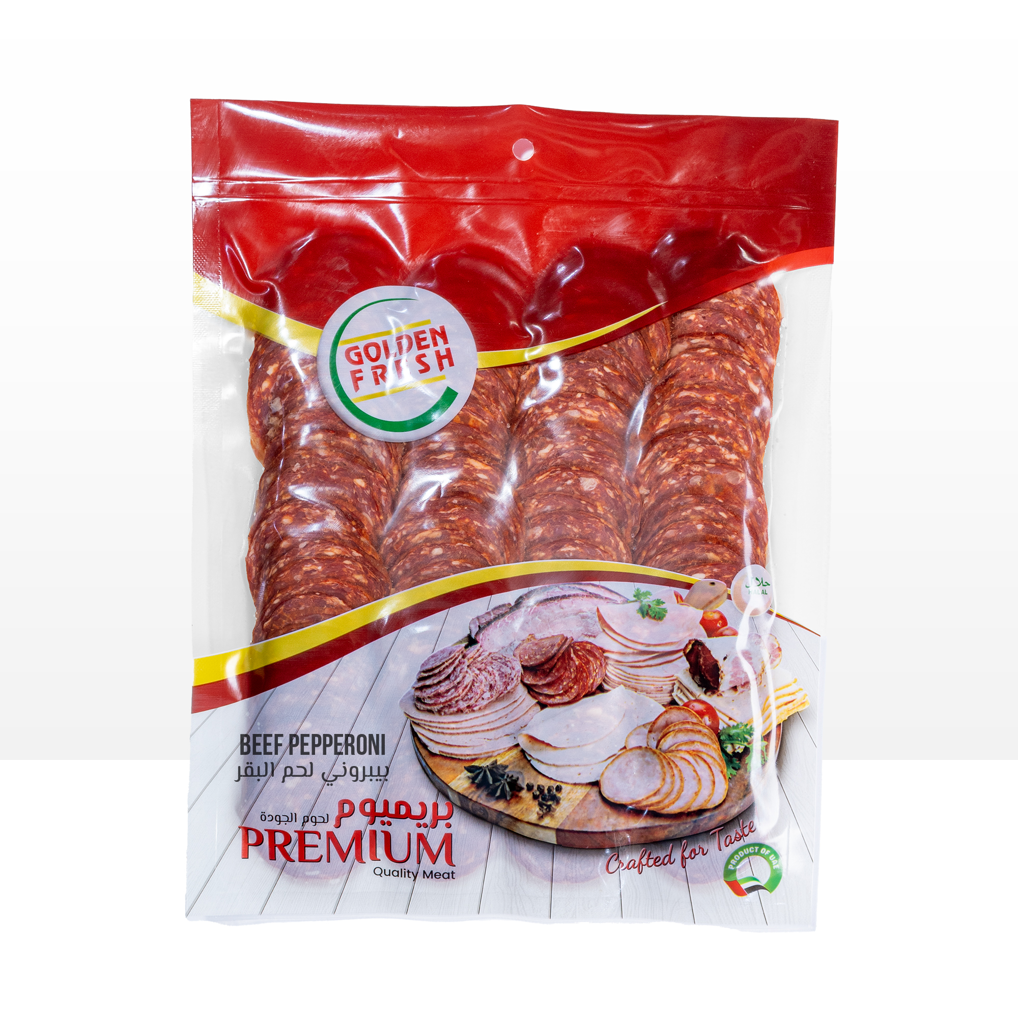 BeefPepperoniFront.jpg Beef Pepperoni 500g - Image 1