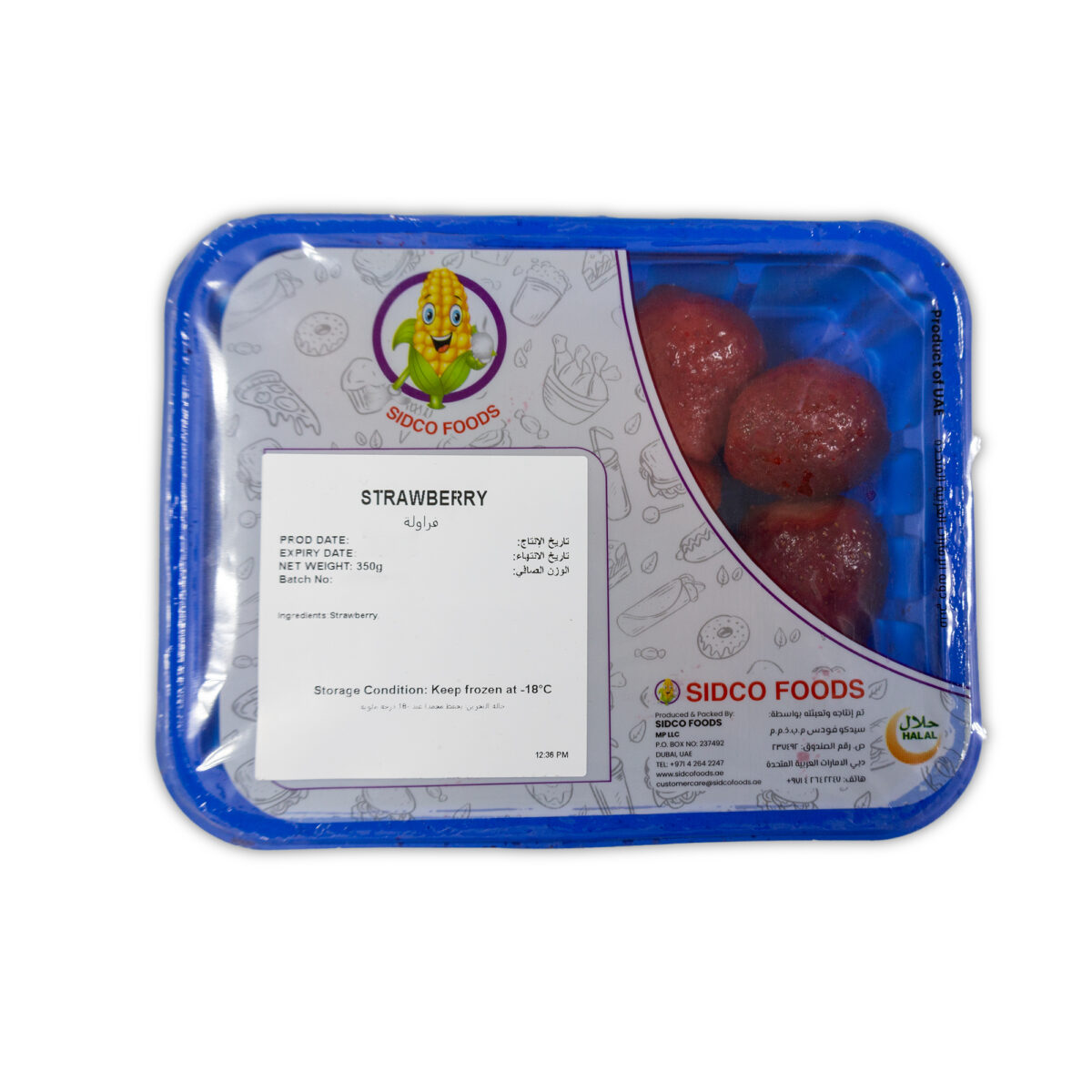Frozen Strawberry 350g - Image 3