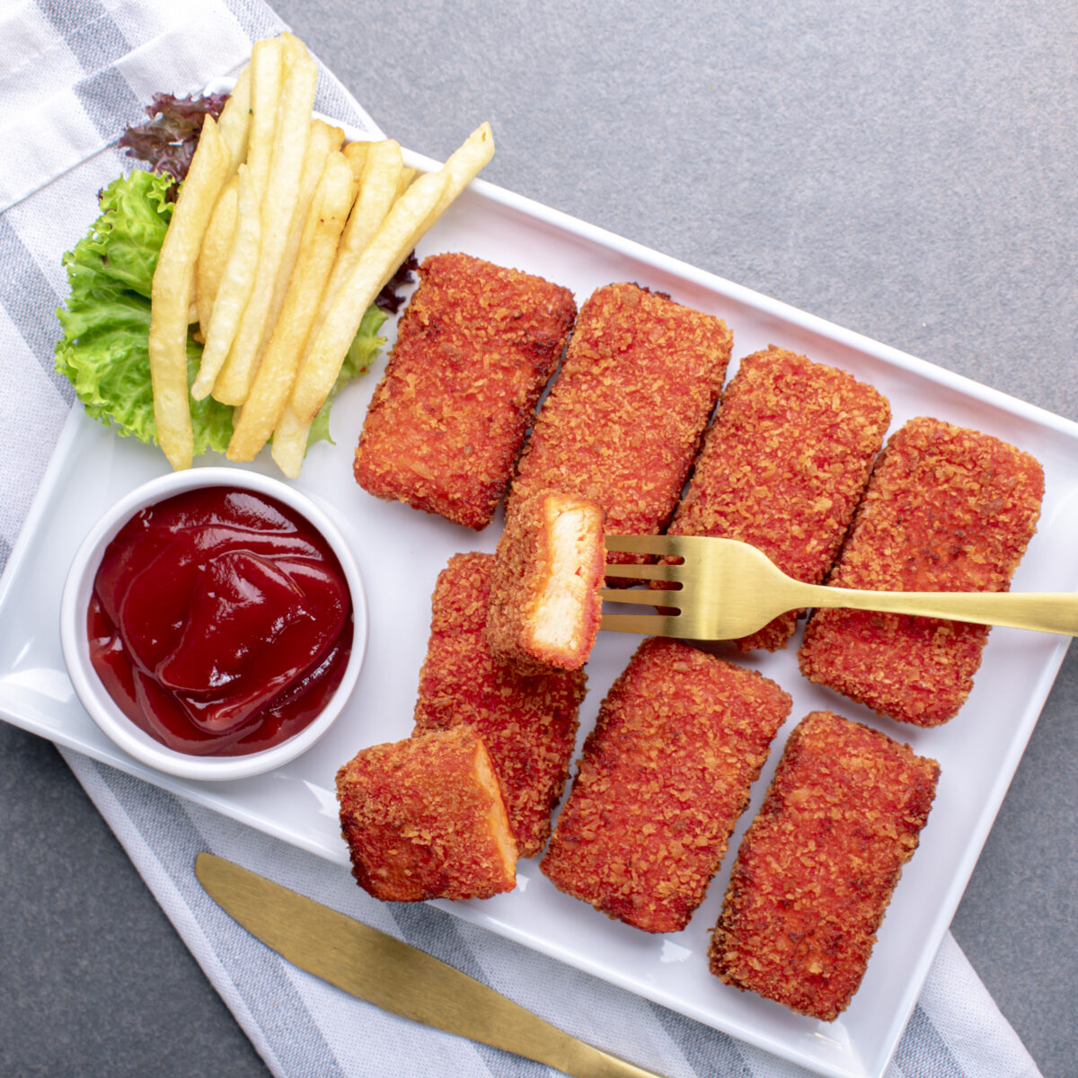 Spicy Chicken Nuggets 320g (8-9 pcs) - Image 2