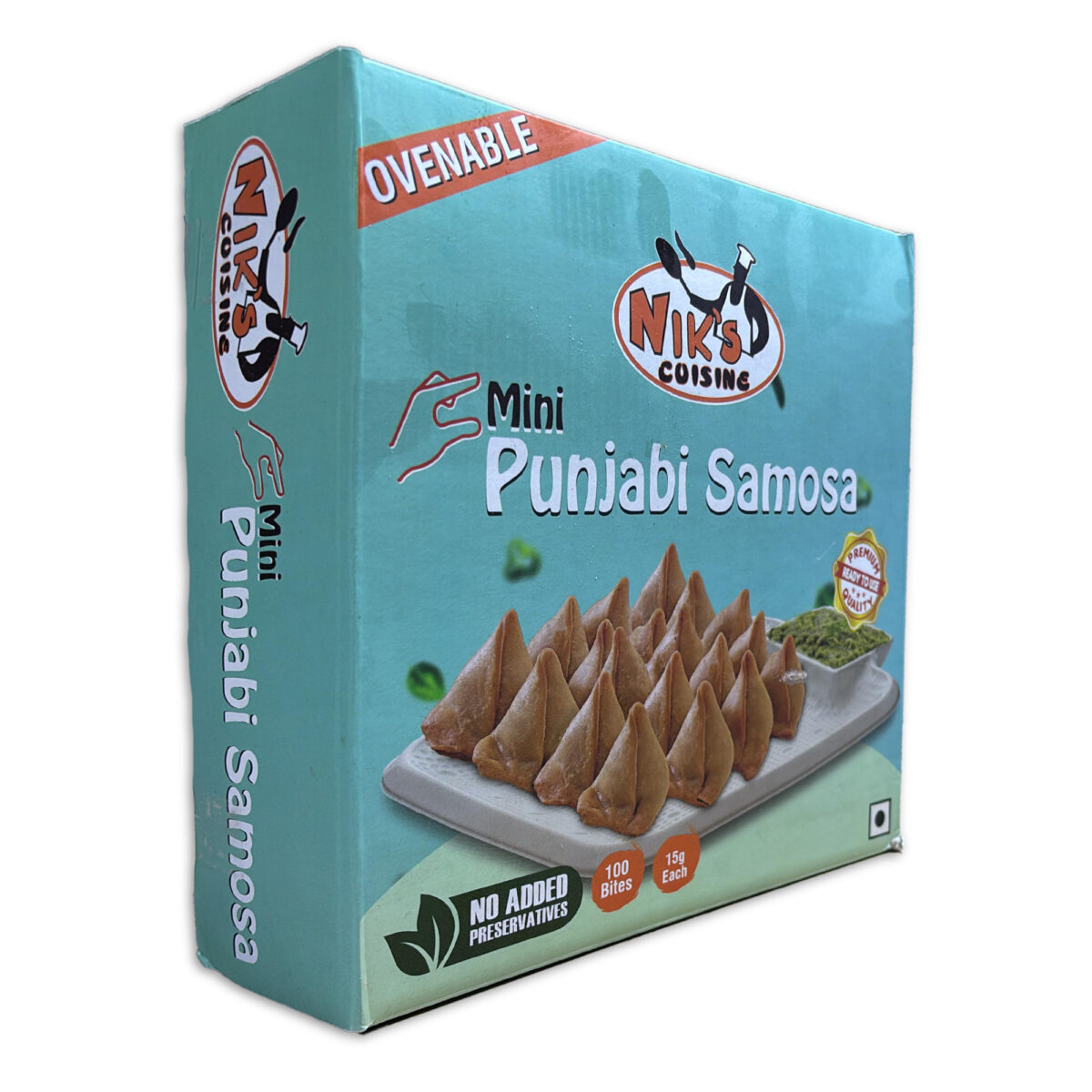 Niks Chotu Punjabi Samosa 15g (1.25 kg pack-100 pcs approx.) - Image 4