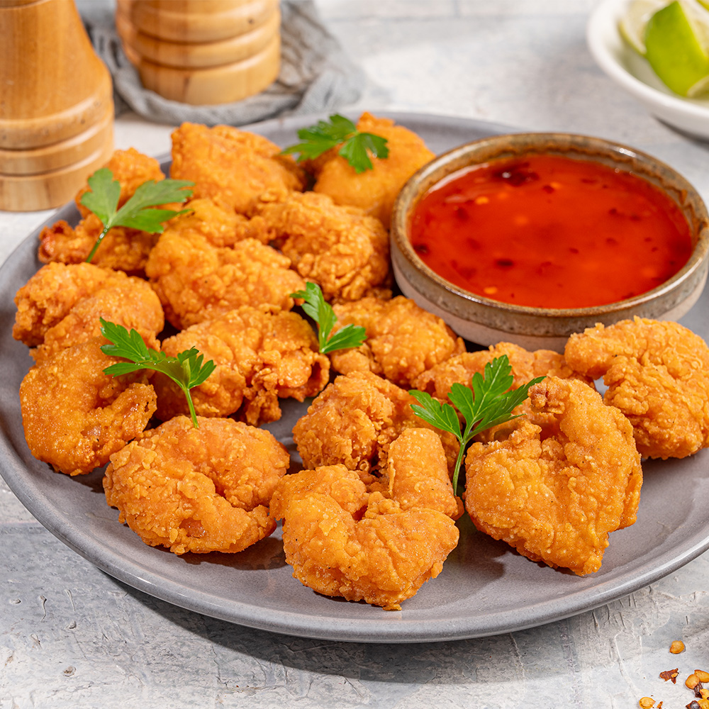 JumboDynamiteShrimpsMainNEW.jpg Zinger Shrimps 1 kg (60 pcs approx) - Image 1