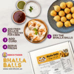Niks Veg Dahi Bhalla Balls (90 pcs/1.8 kg)