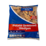 Seasoned Potato Wedges 2.5kg | American Mark