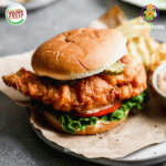 Chick & Fil Spicy Chicken Burger 500G (3pcs) - Image 4