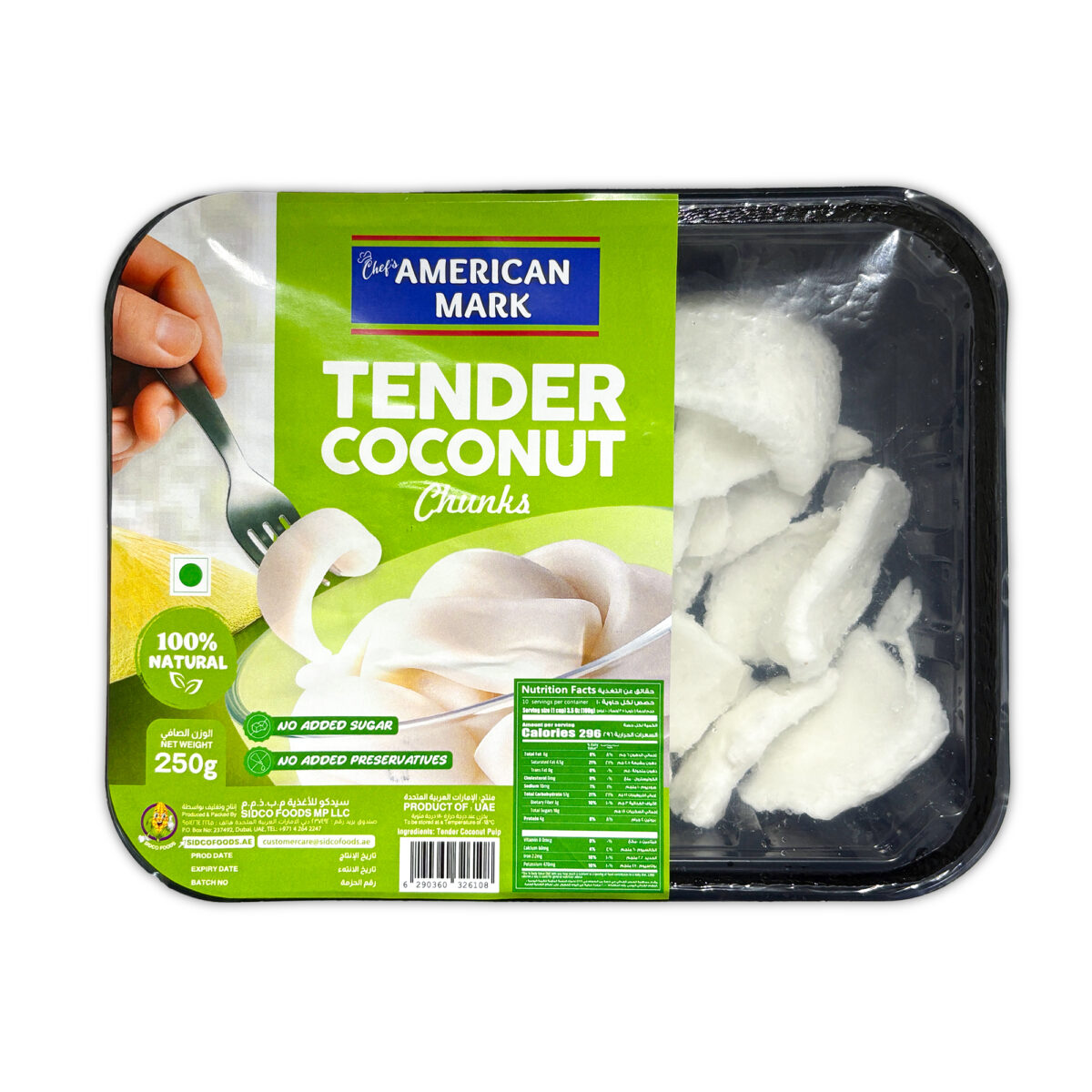 Tender Coconut Chunks (250g) - Image 3