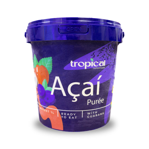 tropical acai puree 1L FRONT