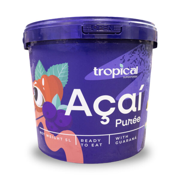 tropical acai puree 5L FRONT
